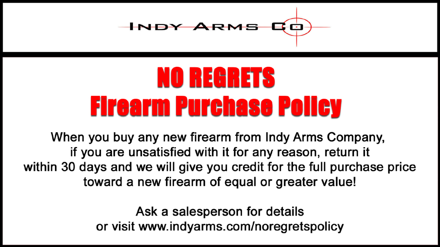 No Regrets Firearm Purchase Policy